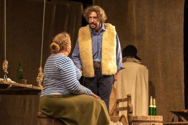 Odessa, Ukrayna - 27 Ağustos 2019 Tarihi drama 