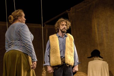 Odessa, Ukrayna - 27 Ağustos 2019 Tarihi drama 