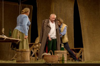 Odessa, Ukrayna - 27 Ağustos 2019 Tarihi drama 