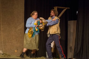 Odessa, Ukrayna - 27 Ağustos 2019 Tarihi drama 