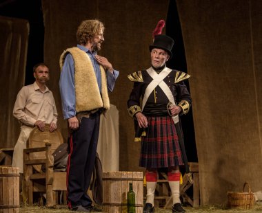 Odessa, Ukrayna - 27 Ağustos 2019 Tarihi drama 