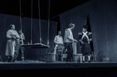 Odessa, Ukrayna - 27 Ağustos 2019 Tarihi drama 