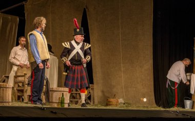 Odessa, Ukrayna - 27 Ağustos 2019 Tarihi drama 