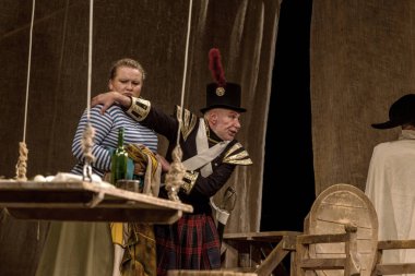 Odessa, Ukrayna - 27 Ağustos 2019 Tarihi drama 