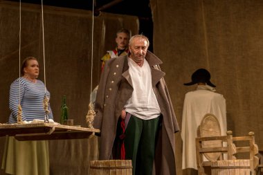 Odessa, Ukrayna - 27 Ağustos 2019 Tarihi drama 