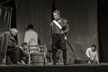 Odessa, Ukrayna - 27 Ağustos 2019 Tarihi drama 