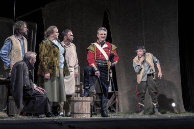 Odessa, Ukrayna - 27 Ağustos 2019 Tarihi drama 