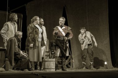 Odessa, Ukrayna - 27 Ağustos 2019 Tarihi drama 