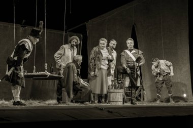 Odessa, Ukrayna - 27 Ağustos 2019 Tarihi drama 