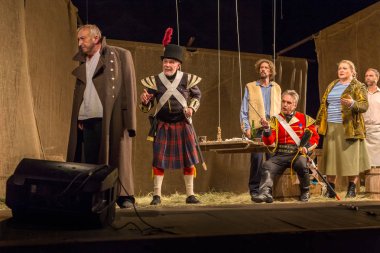 Odessa, Ukrayna - 27 Ağustos 2019 Tarihi drama 