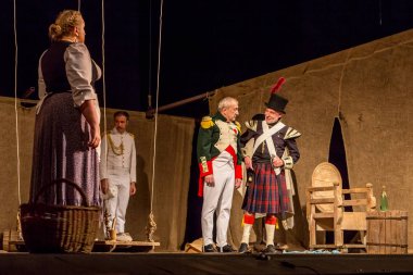 Odessa, Ukrayna - 27 Ağustos 2019 Tarihi drama 