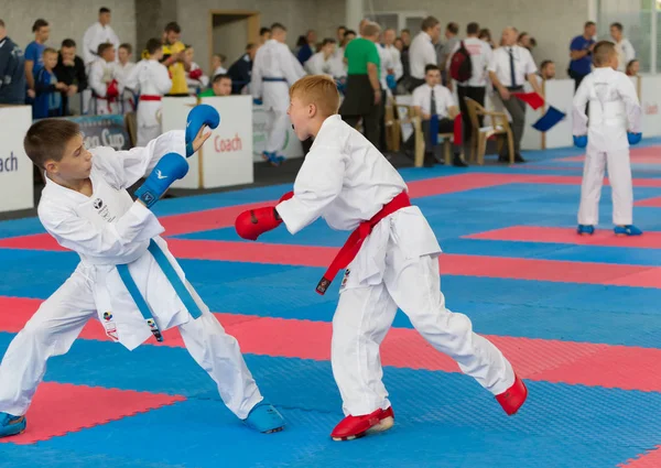 Odessa Ukraina September 2019 Karate Championship Bland Barn Till Idrottare — Stockfoto