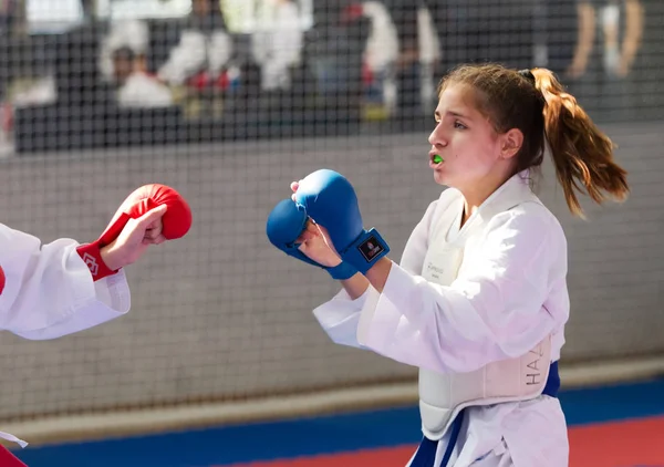 Odessa Ukraina Września 2019 Mistrzostwa Karate Wśród Dzieci Sportowców Najlepsze — Zdjęcie stockowe