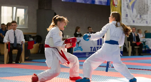 Odessa Ukraina Września 2019 Mistrzostwa Karate Wśród Dzieci Sportowców Najlepsze — Zdjęcie stockowe