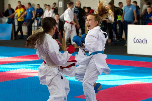 Odessa Ukraine September 2019 Karate Meisterschaft Der Kinder Von Athleten — Stockfoto