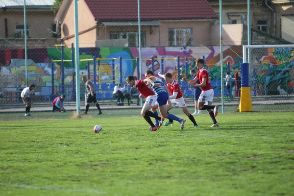 Odessa Ukrajina Září 2019 Odessa Rugby Team Polytechnic Kyjevě Intenzivní — Stock fotografie