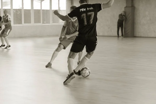 Odessa Oekraïne Oktober 2019 Niet Geïdentificeerde Lokale Teamspelers Spelen Indoor — Stockfoto