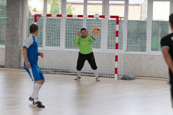 Odessa Ukraine October 2019 Unidentified Local Team Players Play Indoor — Stock Photo, Image