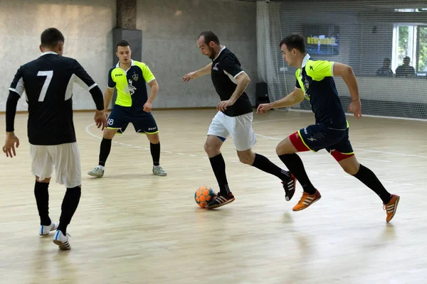 Odessa Oekraïne Oktober 2019 Niet Geïdentificeerde Lokale Teamspelers Spelen Indoor — Stockfoto