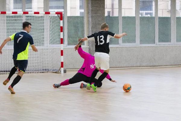 Odessa Oekraïne Oktober 2019 Niet Geïdentificeerde Lokale Teamspelers Spelen Indoor — Stockfoto