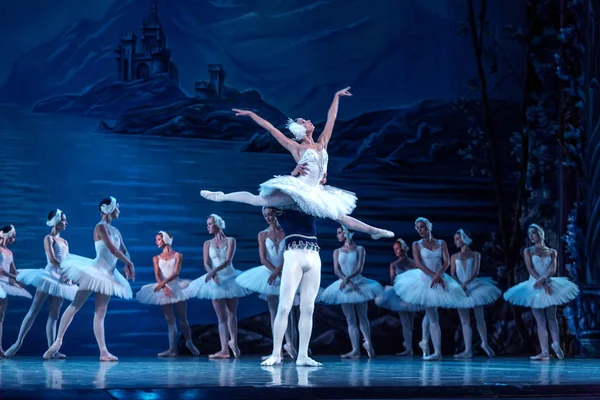 Odessa Ucrania Julio 2019 Ballet Ballet Clásico Escenario Del Teatro — Foto de Stock