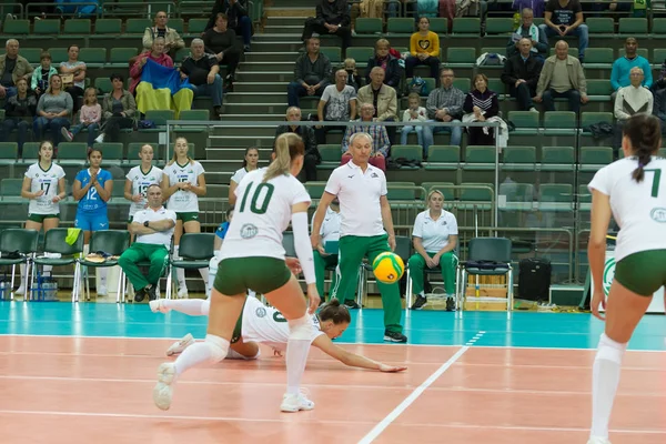 Odessa Güney Ukrayna Ekim 2019 Avrupa Bayanlar Voleybol Şampiyonası Dişi — Stok fotoğraf