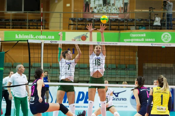 Odessa Güney Ukrayna Ekim 2019 Avrupa Bayanlar Voleybol Şampiyonası Dişi — Stok fotoğraf