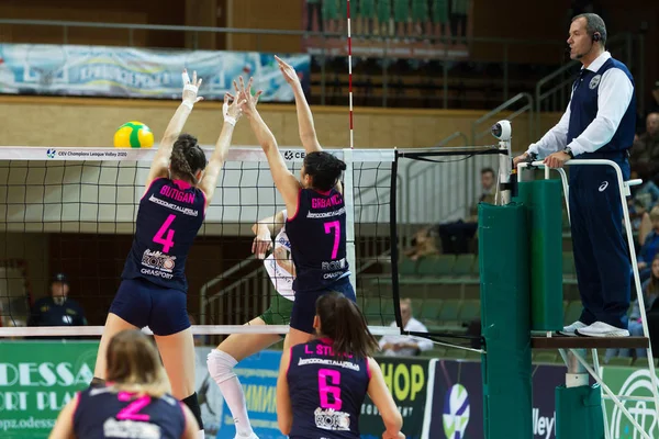 Odessa Güney Ukrayna Ekim 2019 Avrupa Bayanlar Voleybol Şampiyonası Dişi — Stok fotoğraf