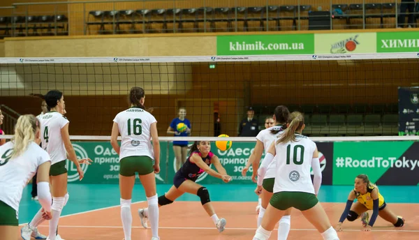 Odessa Güney Ukrayna Ekim 2019 Avrupa Bayanlar Voleybol Şampiyonası Dişi — Stok fotoğraf