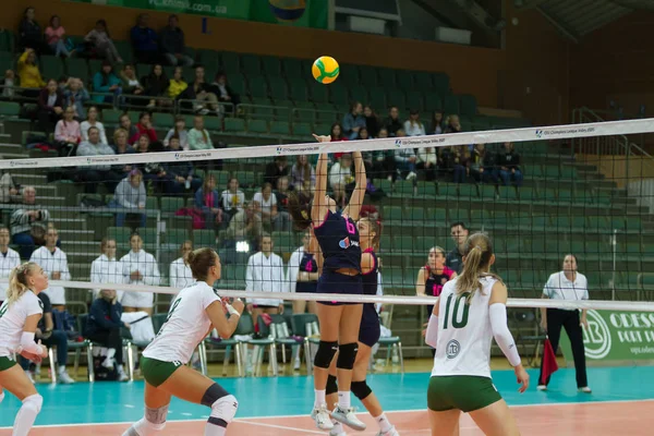 Odessa Güney Ukrayna Ekim 2019 Avrupa Bayanlar Voleybol Şampiyonası Dişi — Stok fotoğraf