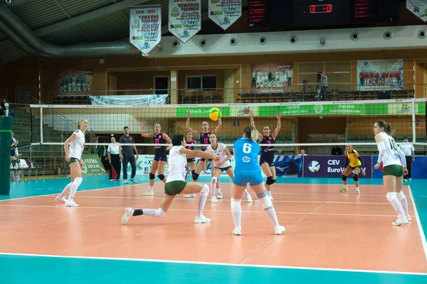 Odessa Güney Ukrayna Ekim 2019 Avrupa Bayanlar Voleybol Şampiyonası Dişi — Stok fotoğraf