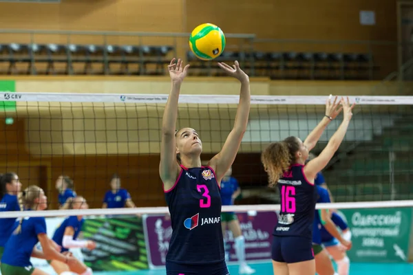 Odessa Güney Ukrayna Ekim 2019 Avrupa Bayanlar Voleybol Şampiyonası Dişi — Stok fotoğraf