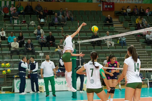 Odessa Güney Ukrayna Ekim 2019 Avrupa Bayanlar Voleybol Şampiyonası Dişi — Stok fotoğraf