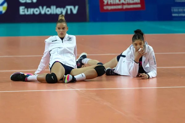 Odessa Sul Ucrânia Outubro 2019 Campeonato Europeu Voleibol Feminino Feminino — Fotografia de Stock