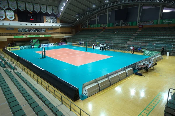 Odessa Sul Ucrânia Outubro 2019 Campeonato Europeu Voleibol Feminino Quadra — Fotografia de Stock