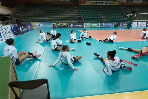Odessa South Ukraine October 2019 Women European Volleyball Championship Female &mdash; Stock Photo, Image