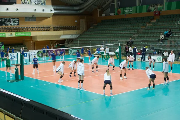 Odessa South Ukraine October 2019 Women European Volleyball Championship Женщина — стоковое фото