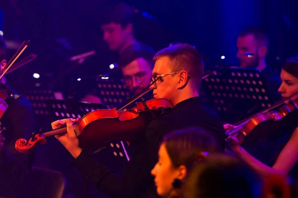 Odessa Ukraine Julho 2019 Concerto Orquestra Sinfônica Andrei Cherny Palco — Fotografia de Stock