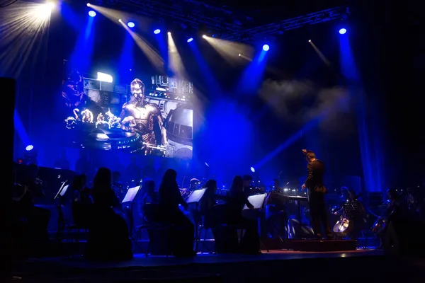 Odessa Ucrania Julio 2019 Concierto Orquesta Sinfónica Andrei Cherny Escenario — Foto de Stock