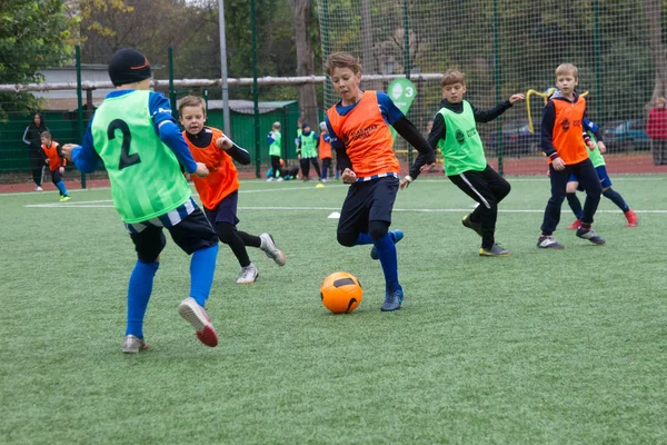 Odessa Ukrayna Ekim 2019 Shakhtar Sosyal Programı Çocuk Futbol Sporlarının — Stok fotoğraf