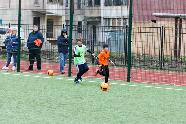 Odessa Ukraine October 2019 Shakhtar Social Program Development Children Football — Stock Photo, Image