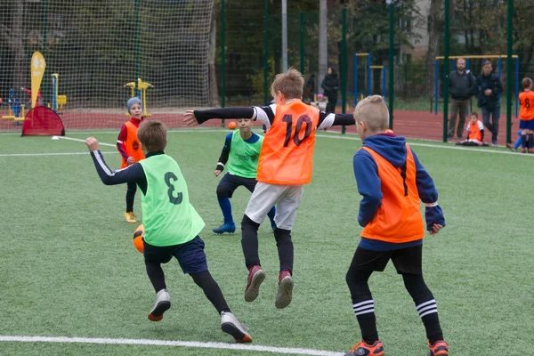 Odessa Ukraina Oktober 2019 Shakhtar Socialt Program För Utveckling Barnfotboll — Stockfoto