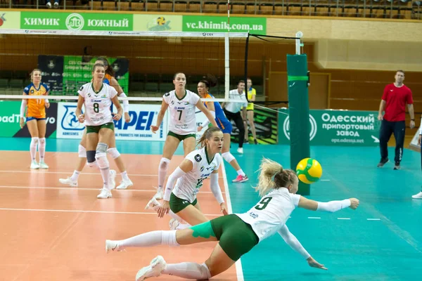 Odessa Yuzhny Oekraïne Oktober 2019 Europees Kampioenschap Volleybal Voor Vrouwen — Stockfoto