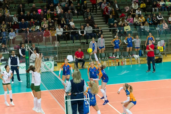 Odessa Yuzhny Ukraine Oktober 2019 Weibliche Volleyball Europameisterschaft Cev Champions — Stockfoto