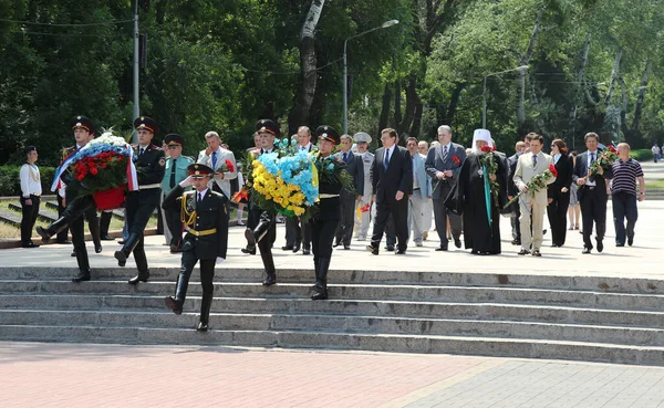 Odessa Oekraïne April 2011 Officieel Bezoek Van Minister Van Buitenlandse — Stockfoto