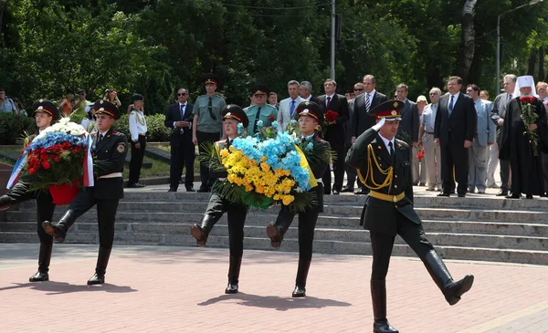 Odessa Ukrayna Nisan 2011 Dışişleri Bakanı Sergey Lavrov Resmi Ziyaret — Stok fotoğraf