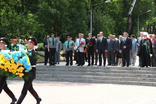 Odessa Ukraine April 2011 Foreign Minister Russia Sergey Lavrov Official — Stock Photo, Image