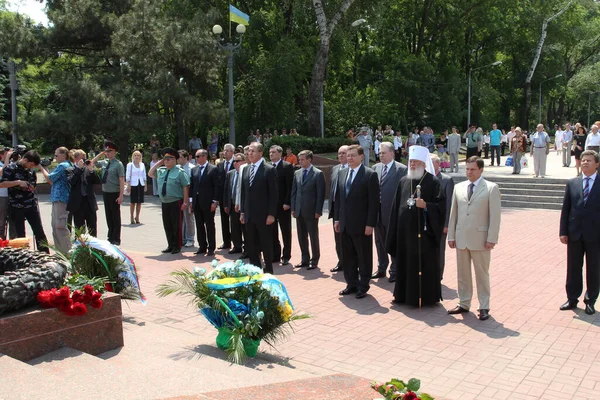 Odessa Ukraine April 2011 Foreign Minister Russia Sergey Lavrov Official — Stock Photo, Image