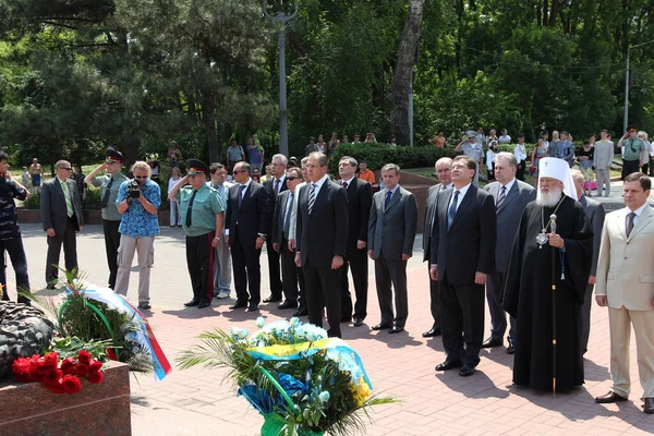 Odessa Ukraine April 2011 Foreign Minister Russia Sergey Lavrov Official — Stock Photo, Image