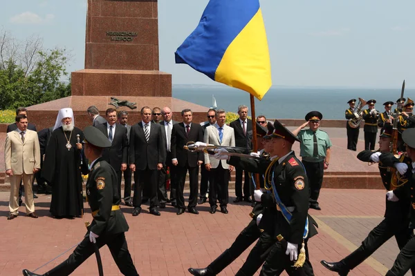 Odessa Ukraine April 2011 Foreign Minister Russia Sergey Lavrov Official — Stock Photo, Image